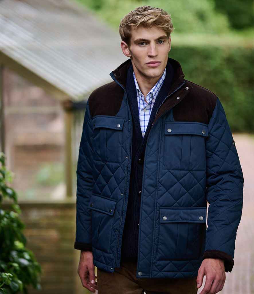 Regatta navy quilted on sale jacket